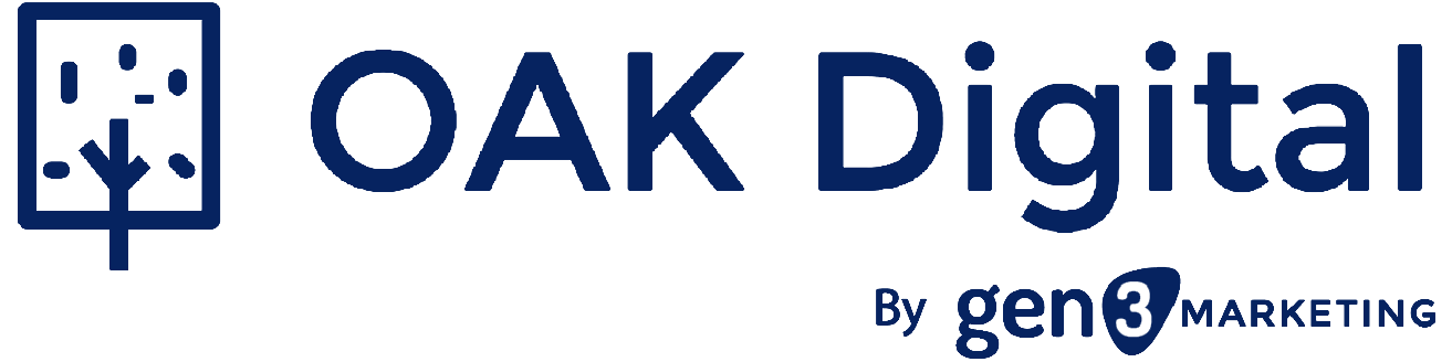 OAK Digital by Gen3 Marketing Logo