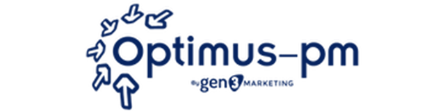 Optimus-pm by Gen3 Marketing Logo