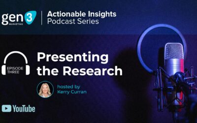 Episode Three: Presenting the Research