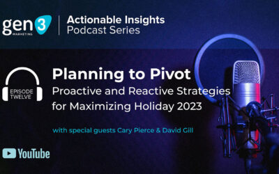 Episode Twelve: Planning to Pivot – Proactive and Reactive Strategies for Maximizing Holiday 2023