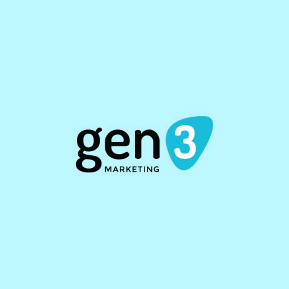 Gen3 Marketing Logo - Light Blue Background