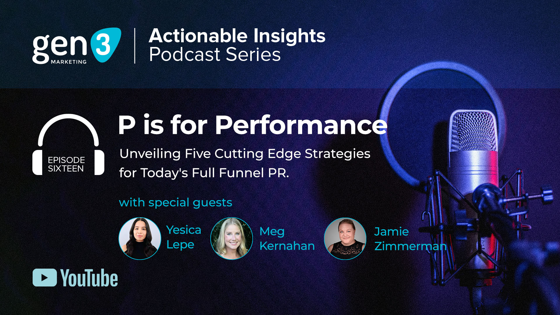 Episode Sixteen: P is for Performance | Gen3 Marketing